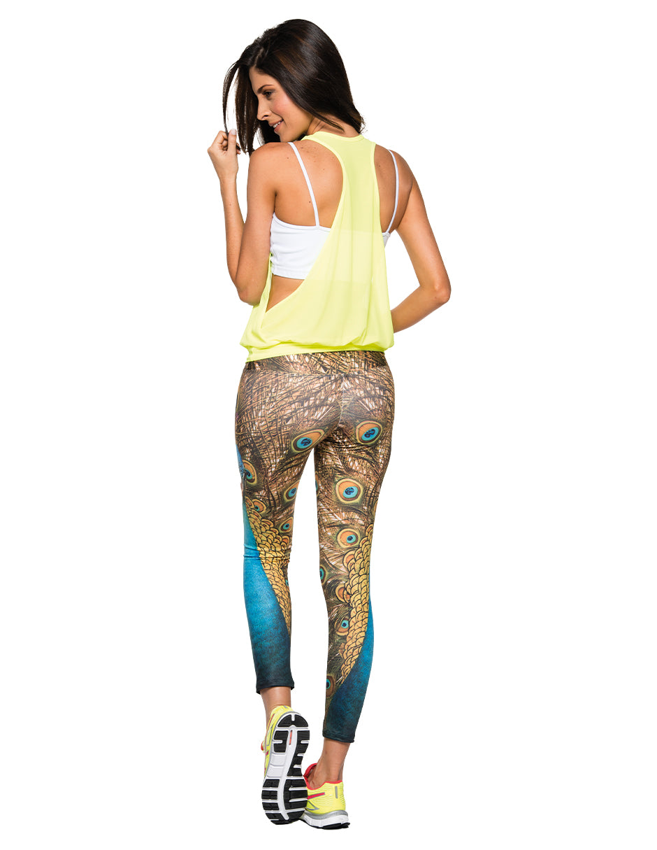 legging azul, leggin pavoreal, leggings naturaleza, licras, mallas, mallones, pantalones elasticos