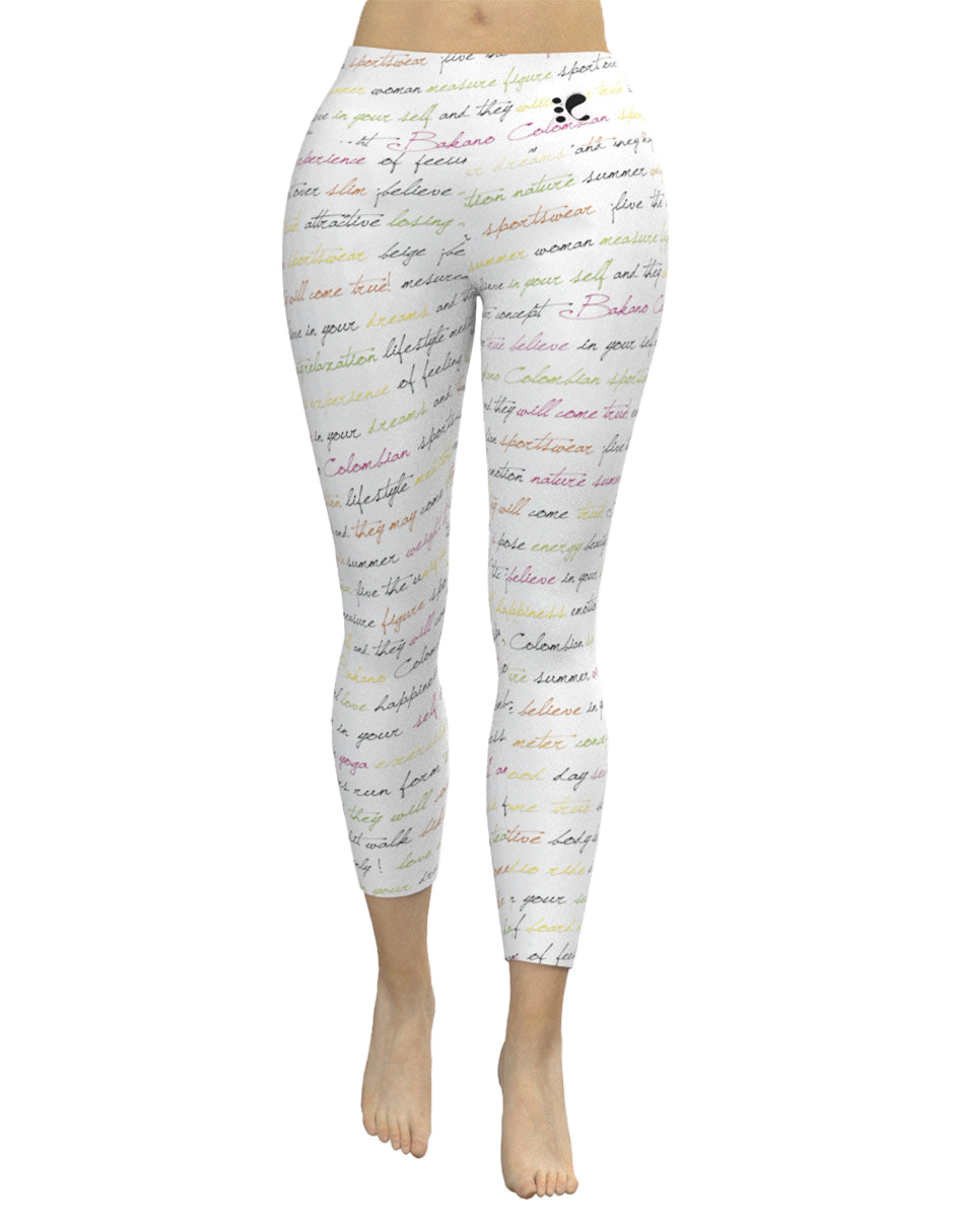 legging letras, leggins gym, leggings dama colorido, leggins letras mujer, mallas deportivas mujer, legging blanco