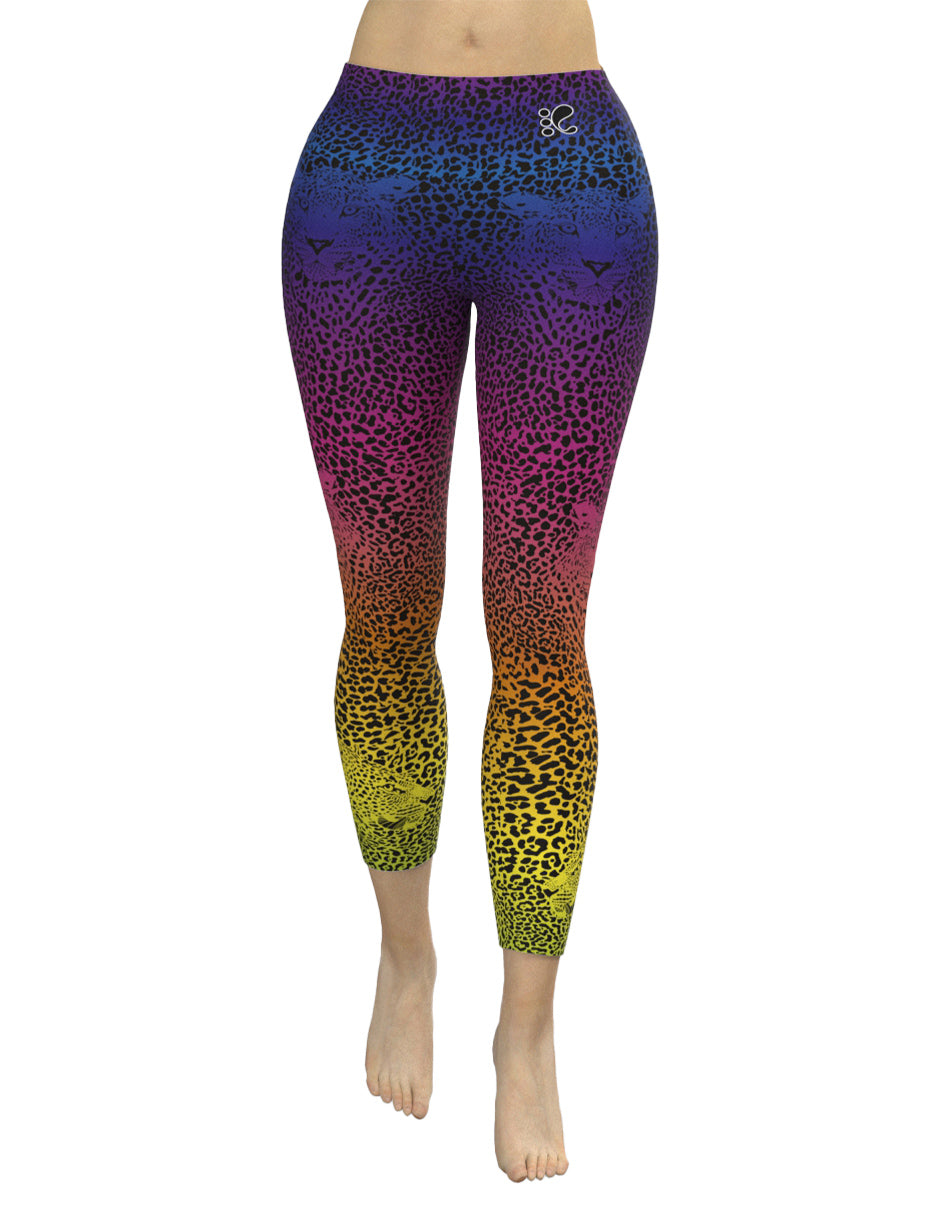 lycras,   legging mujer, legging animal print, leggings jaguar, legging colores neón, mallas