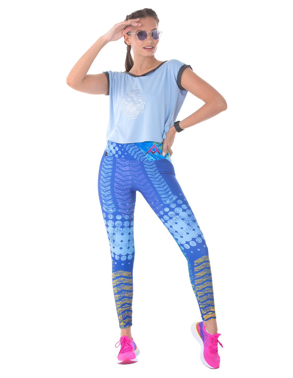 blusa diseño mandala, crop top, crop top deportivo, ropa deportiva mujer, ropa deportiva mexicana, ombliguera, ropa para dama
