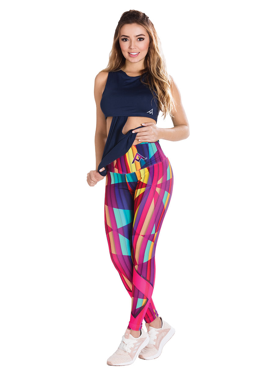 LEGGINS DEPORTIVO CON DRYFIT MUJER ASANA