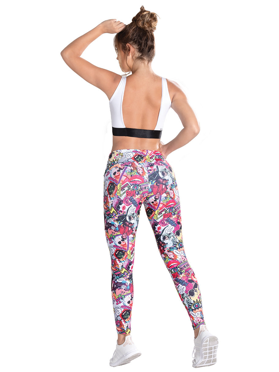 LEGGIN POP MUJER DEPORTE ASANA DRYFIT SECADO