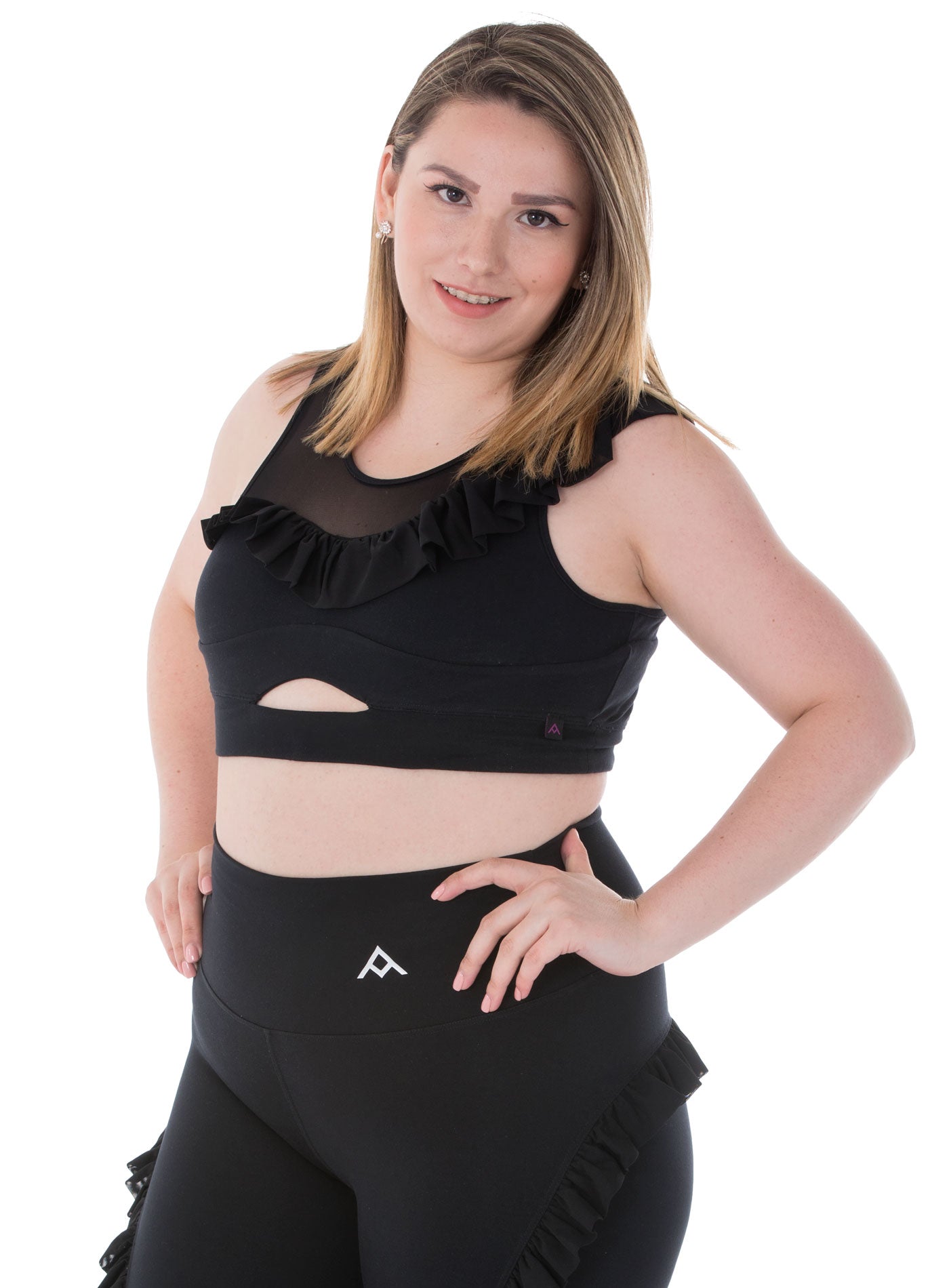 ropa deportiva talla grande, top mujer, top deportivo, top talla grande, asana, asana sport, ropa deportiva plus size, 